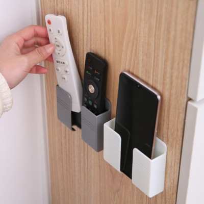 Kệ Dán Tường Đa Năng Giá Để Điện Thoại Điều Khiển Remote Khay Dán Tường Tiện Lợi- Khay Đựng Đa Năng Dán Tường không khoan đục Hàng chính hãng