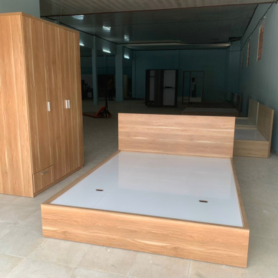 Giường gỗ công nghiệp Juno Sofa kích thước 1m6/ 1m8 x dài 2m