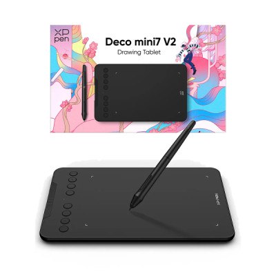 Bảng Vẽ Điện Tử XP-Pen Deco Mini7 V2 – 16K - Hàng Chính Hãng