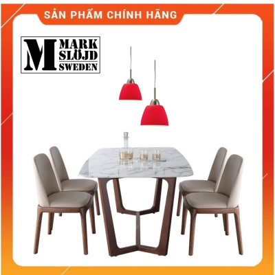 Đèn thả trang trí bàn ăn, đầu giường Markslojd Brell màu đỏ- Hàng chính hãng