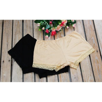 COMBO 5 QUẦN VÁY TRƠN CHÂN REN COTTON LỤA