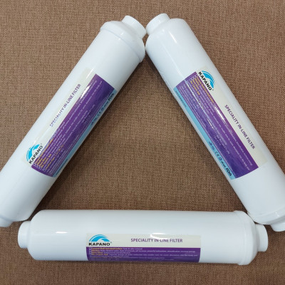 Lõi lọc than hoạt tính gáo dừa in-line (T33) Kapano - Hàng chính hãng