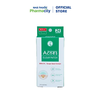 Miếng dán mụn ACNES Clear Patch (Hộp 24 miếng)