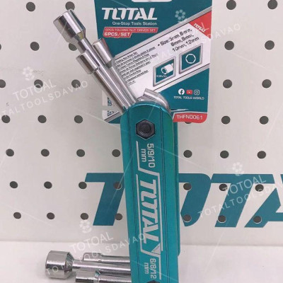 BỘ 6 CHÌA VẶN ỐC TIỆN DỤNG TOTAL THFND061 - HÀNG CHÍNH HÃNG