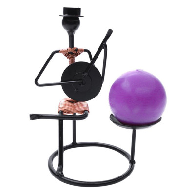 Chân Đế Nến Mỹ Thuật Eden Candle Hình Nhạc Công Guitar EDC-N034