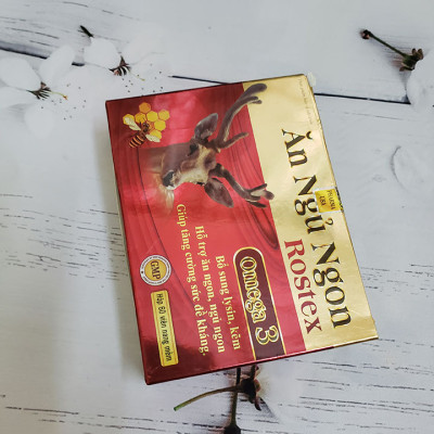 Ăn Ngủ Ngon Rostex hỗ trợ ăn ngon, ngủ ngon tăng cường sức đề kháng