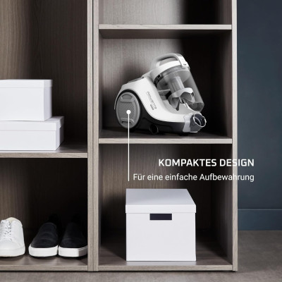 Máy hút bụi Rowenta Swift Power Cyclonic RO2917 Màu Trắng Hàng chính hãng