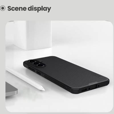 Ốp lưng chống sốc dành cho SamSung Galaxy A56 chính hãng Nillkin dạng sần - Hàng chính hãng