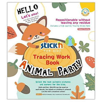 Giấy Can Vẽ Hình Tô Màu Chủ Đề Thế Giới Động Vật 29029BN