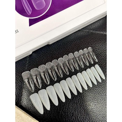 Móng Vinimay Soft Gel Hộp 552 Móng Cao Cấp Làm Nail Đủ 12 Size 7 Form Thông Dụng, Siêu Dẻo Dài Ngắn Tiện Lợi Nữ Women