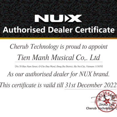 Phơ Đàn Guitar Nux Delay NDD3 Edge - Bàn Đạp Effect Pedal Mini Core NDD-3 Hàng Chính Hãng