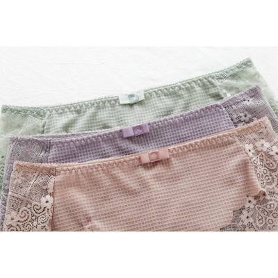 Combo 5 Quần Lót Nữ Su Xốp Phối Ren Mã 2212 – 3D Êm Ái, Thoáng Khí, Tôn Dáng