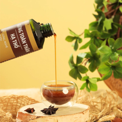 Gừng toàn thân hạ thổ giữ ấm cơ thể, lưu thông khí huyết, giảm đau nhức Wonmom 200ml