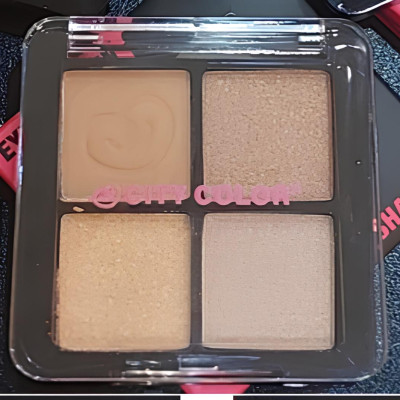 Phấn mắt CITY COLOR eye shadow the Smokeys Palate 4 ô.