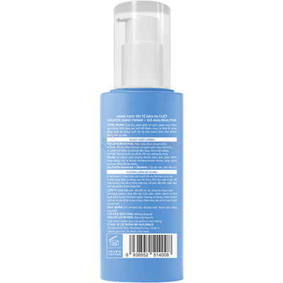 Dung dịch tẩy tế bào chết và tái tạo da Emmié All Target Skin Renewing Solution Pionin + 12% AHA/BHA/PHA (120ml) - Hàng chính hãng