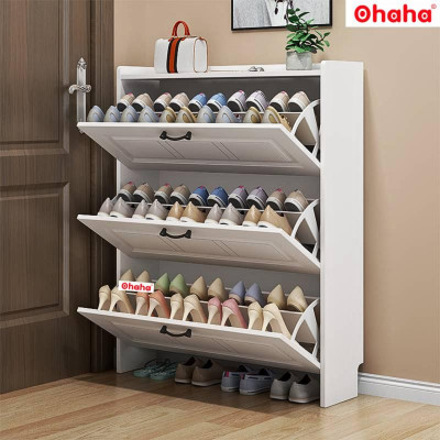 TỦ GIÀY THÔNG MINH OHAHA PHONG CÁCH TÂN CỔ ĐIỂN - TG004