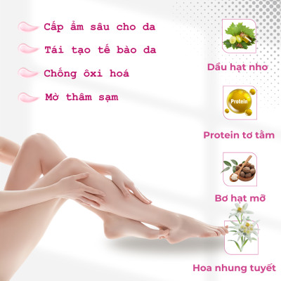 Kem Dưỡng Thể Trắng Da Nâng Tone Tăng Cường POP