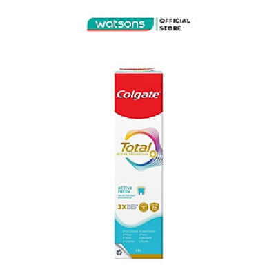 Kem Đánh Răng Colgate Total Active Fresh Giảm Mùi Hôi Miệng 150g