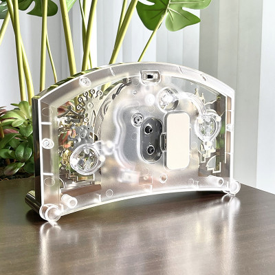 Đồng hồ để bàn, báo thức hiệu RHYTHM- JAPAN 4SE535WT18 (Kích thước 24.0 x 15.5 x 6.8cm)