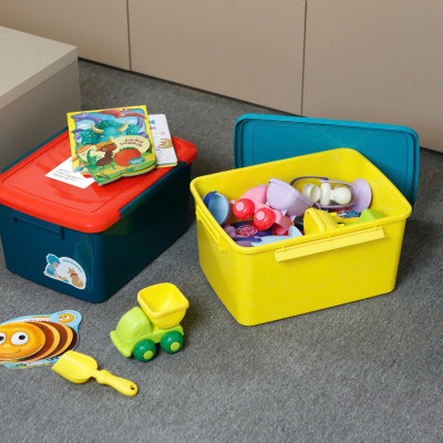 Thùng Đựng Đồ Chơi Cho Bé Notoro Nhật Bản - Thùng Nhựa An Toàn, Tạo Tính Cách Gọn Gàng Cho Bé - Hàng INOCHI