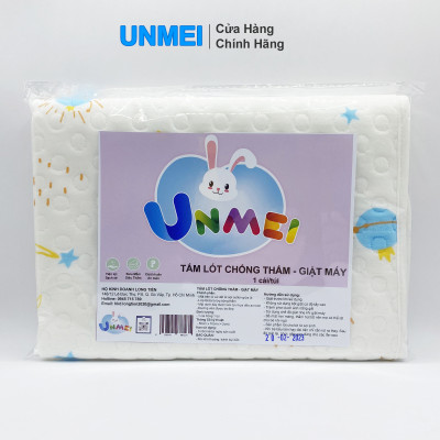 Tấm lót chống thấm trải giường 2 lớp Baby Unmei - 50x70cm (1 Cái/Bịch) Tấm Lót chống Thấm cho Bé