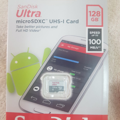 Thẻ Nhớ điện thoại Micro SDXC SanDiskk UHS-1 128GB Class 10 - Hàng chính hãng