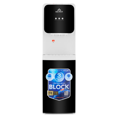 Cây nước nóng lạnh hút bình Hòa Phát HHC389 - Làm lạnh bằng Block - Hàng Chính Hãng