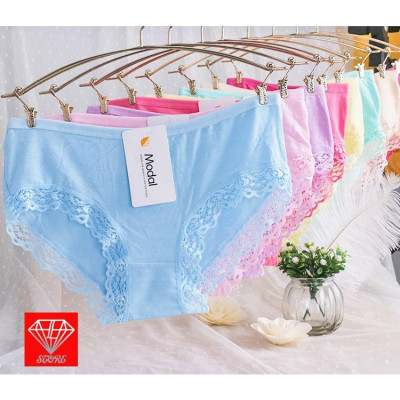 COMBO 10 QUẦN LÓT NỮ COTTON LỤA MODAL CAO CẤP