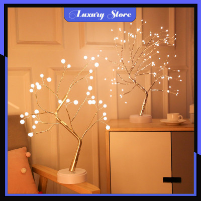 Đèn trang trí hình cây để bàn