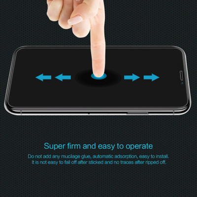 Miếng dán kinh cường lực cho iPhone 11 Pro (5.8 inch) / iPhone X / Xs hiệu Nillkin (độ cứng 9H, mỏng 0.33mm, chống dầu, hạn chế vân tay) - Hàng chính hãng