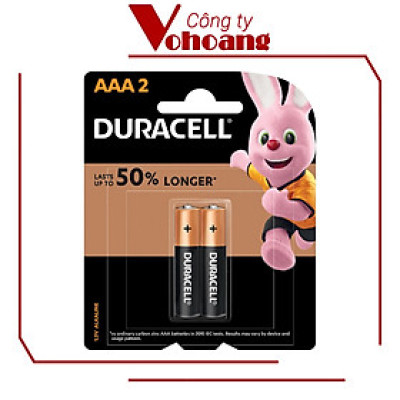 Pin Kiềm Duracell Coppertop AAA Vỉ 2 Viên - O000004