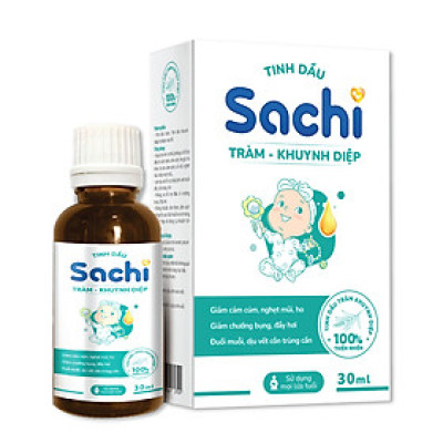 Tinh dầu tràm - khuynh diệp Sachi chai 30ml