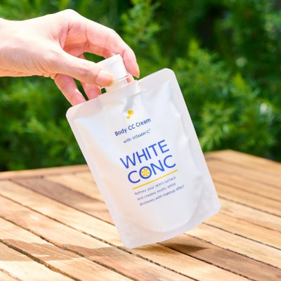 Set Sữa Tắm Dưỡng Trắng Da Và Kem CC Dưỡng Trắng Da Toàn Thân White Conc (Set 360 mL & 200 G)