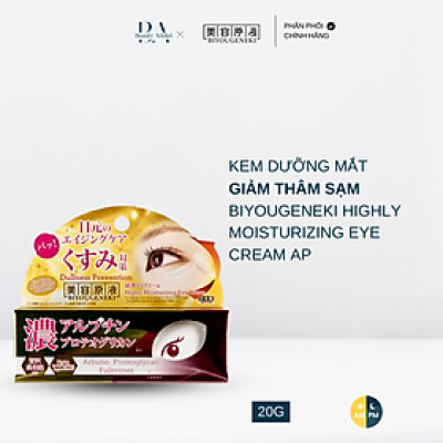 Kem dưỡng mắt giảm thâm sạm BIYOUGENEKI Highly Moisturizing Eye Cream AP