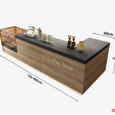 Bàn thu ngân, bàn lễ tân, bàn tính tiền bằng gỗ MDF QTT509- NỘI THẤT LẮP RÁP VIENDONGADV