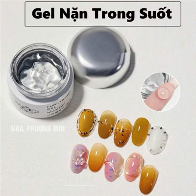 Gel Nặn Trong Suốt ANNIES 20g Chất Đặc Sệt Làm Nail Không Bết Dính Định Hình Đa Năng Màu Trong Suốt Thủy Tinh Tạo Mẫu Hình Theo Ý Muốn