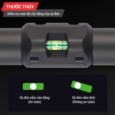 Xà Đơn Treo Tường 2023 Thế Hệ Mới Tích Hợp Giọt Nước Chỉnh Thăng Bằng Chịu Lực 250kg Đại Nam Sport + Tặng Găng Tay Tập Xà