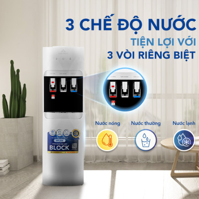 Cây nước nóng lạnh úp bình Hòa Phát HTL266 - Bảo hành 28 tháng - Hàng chính hãng