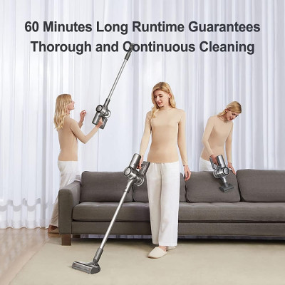 Máy Hút Bụi Không Dây Dreame V11 SE Gồm Bộ Lọc HEPA 5 Lớp Lực Hút Cực Khủng 24.000 Pa Công Suất 450 W - Hàng Chính Hãng