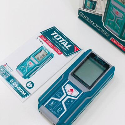MÁY ĐO KHOẢNG CÁCH LASER 60M TOTAL TMT56016 - HÀNG CHÍNH HÃNG