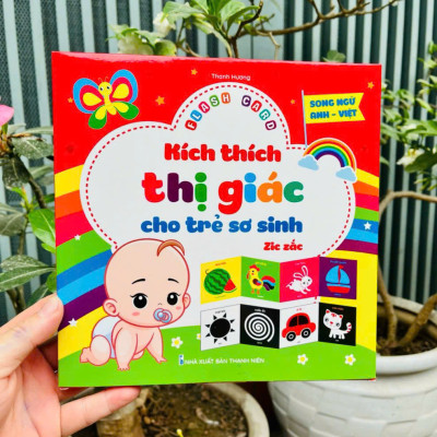 Flashcard - Kích Thích Thị Giác Cho Trẻ Sơ Sinh - Zic zắc