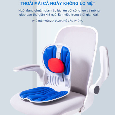 Ghế Chỉnh Dáng Ngồi Công Thái Học OFFICE CHILL Ngồi Thẳng Đúng Tư Thế Chống Đau Lưng Gù Lưng Ghế Thế Hệ Mới Bảo Hành 90 Ngày