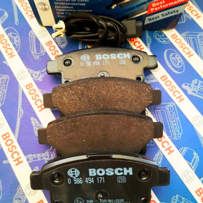 Bố Thắng Sau Ford Transit Kèm Cảm Biến Báo Mòn (2007-2019) - Bosch BP 4171