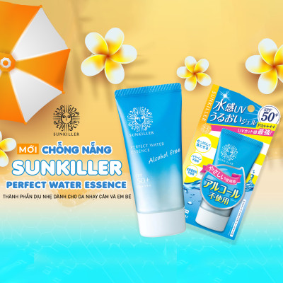 Essence Chống Nắng Bảo Vệ Toàn Diện SunKiller Kissme Perfect Water Essence N 50 G