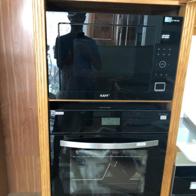 Lò nướng âm tủ KAFF KF-T90S - 67L Màu Đen - Hàng Chính Hãng