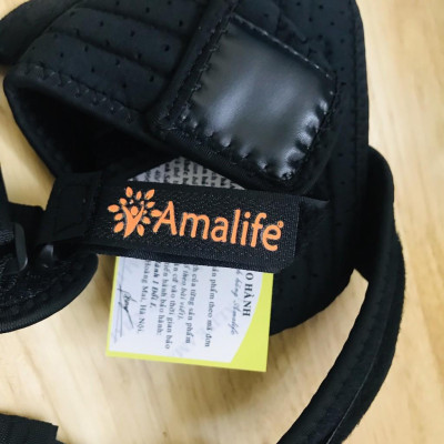 Đai Chống Gù Lưng Chính Hãng Amalife Tặng Kèm 2 Miếng Đệm Lót Điều Chỉnh Phần Lưng - Ama01 