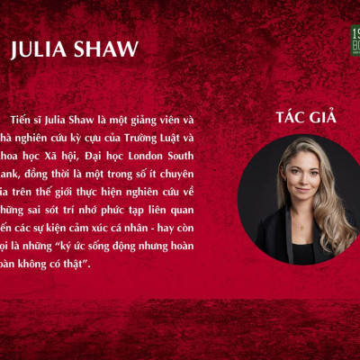 Sách - Tâm trí và hành vi tội phạm - Julia Shaw (TTR Next Generation)