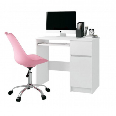 Bàn vi tính gỗ thiết kế tiện lợi SMLIFE Dalton