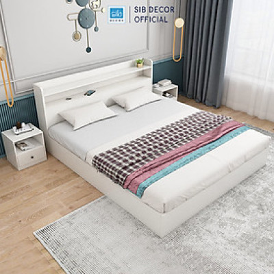 Giường Ngủ Gỗ Đơn Giản Mà Đẹp Thương Hiệu SIB Decor GN11