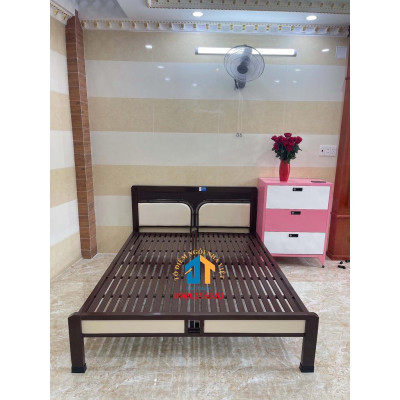 Giường sắt giả gỗ 1m ĐẠI THÀNH